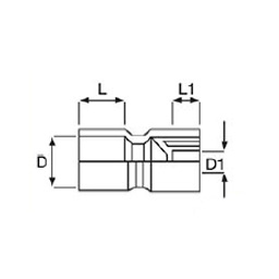 Gambar Diagram Reducer Socket PVC SNI SCJ